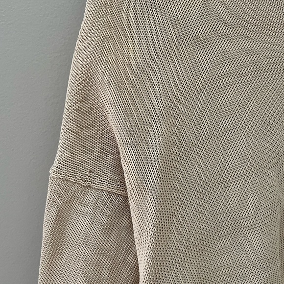 Club Monaco Sheer Crop Sweater XS - Picture 12 of 13